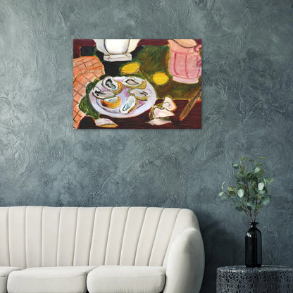 OYSTERS 1940 - Henri Matisse Brushed Aluminum Print - 70x100 cm / 28x40 inches | Henri Matisse Aluminum Print | Henri Matisse Prints