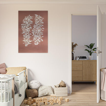 Quiet Vertical - 2006 - Robert Goodnough Brushed Aluminum Print - 70x100 cm / 28x40 inches | Robert Goodnough Aluminum Print | Robert Goodnough Prints
