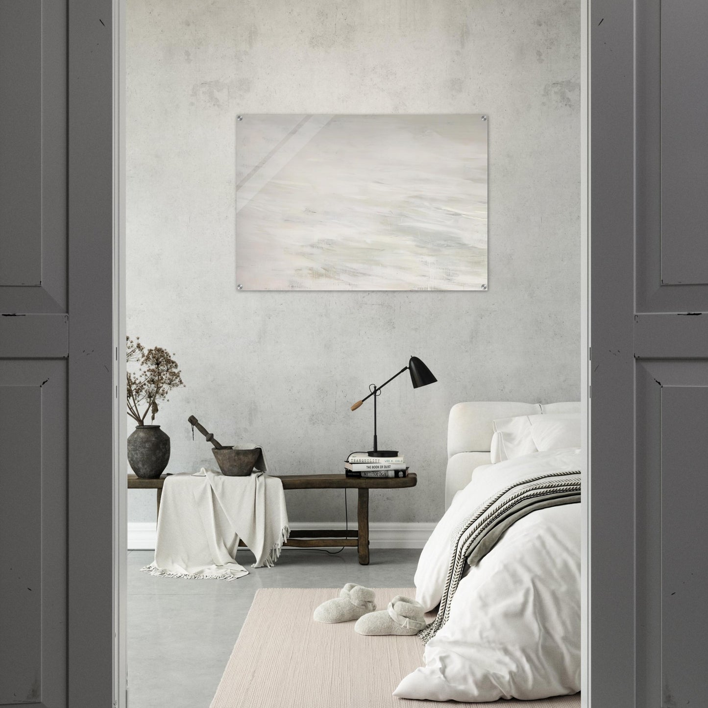 Hero and Leandro  A Painting in Four Parts  Part III - Cy Twombly Acrylic Print - 70x100 cm / 28x40″ inches
