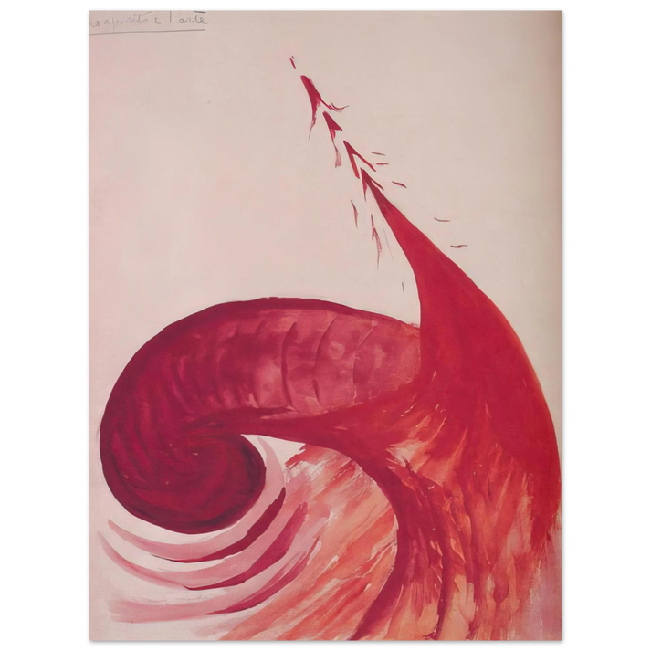 Benedetta Cappa - Lo Spirito - 1930 Italy  75x100 cm / 30x40inches Fine Art Poster