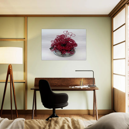 Bichito 8922 - 1989 - Gego Brushed Aluminum Print - 70x100 cm / 28x40 inches | Gego Aluminum Print | Gego Prints