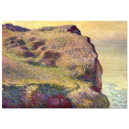 The Pointe du Petit Ailly - claude monet Brushed Aluminum Print - 70x100 cm / 28x40 inches | claude monet Aluminum Print | claude monet Prints