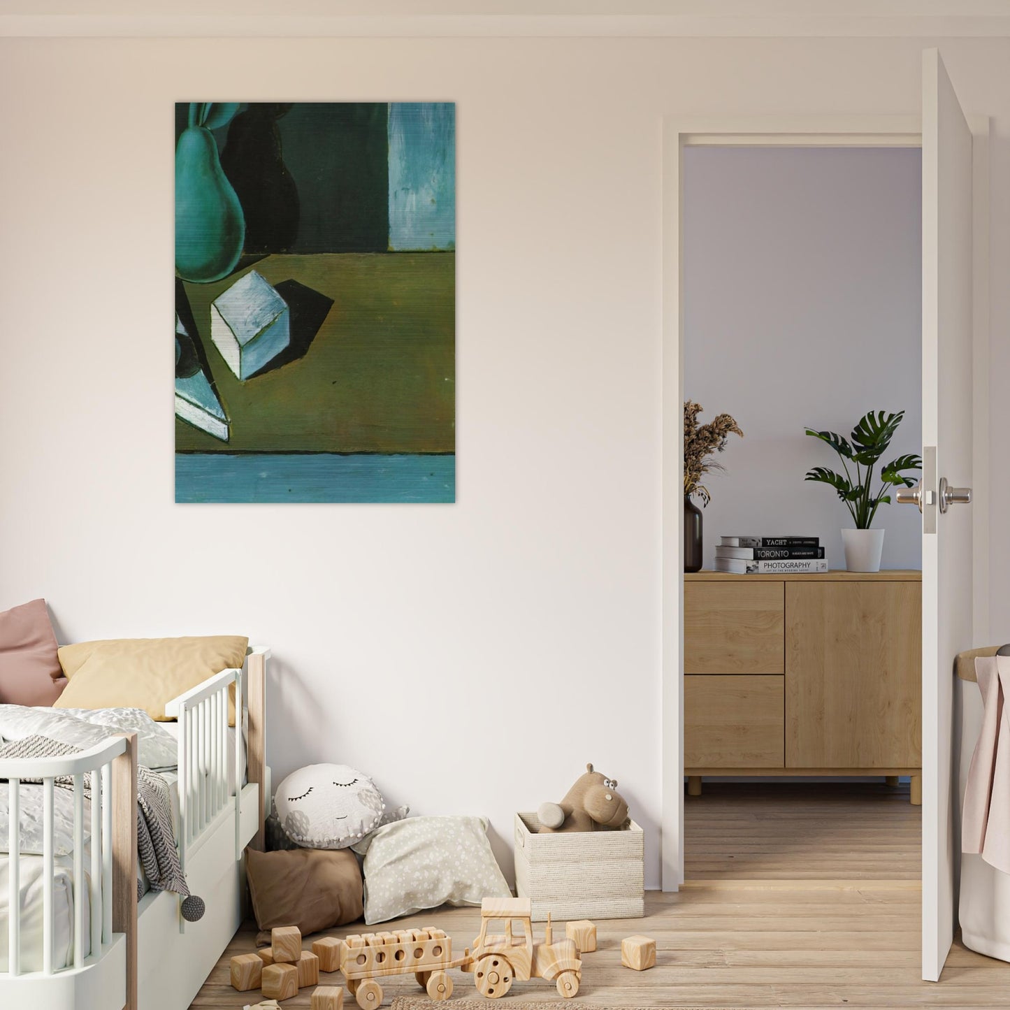 STILL LIFE 5 - Salvador Dali Brushed Aluminum Print - 70x100 cm / 28x40 inches | Salvador Dali Aluminum Print | Salvador Dali Prints