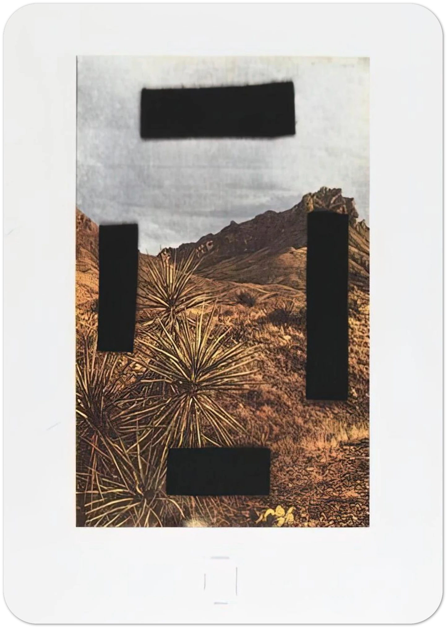 NOOSE AROUND YOUR NECK COUNTRY CITYSCAPES SERIES 2001 By Edward Ruscha Pack of 10 Post Cards | Edward Ruscha Post Cards | A6 (10.5 x 14.8 cm) - 4.1 x 5.8 inches