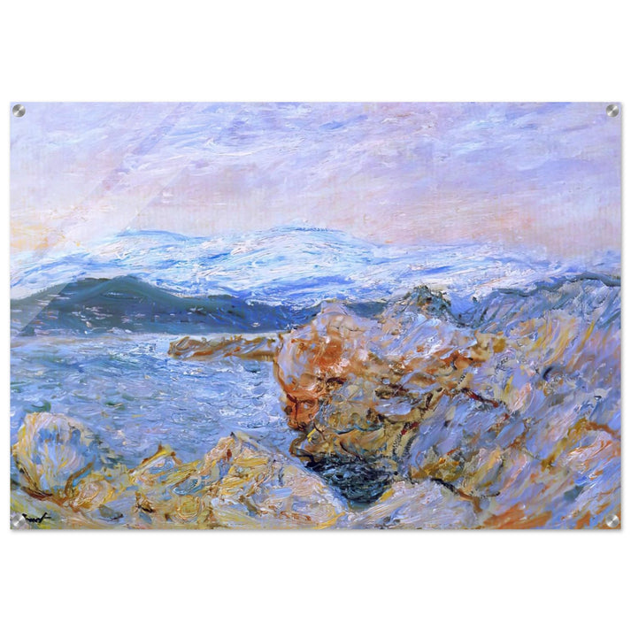The Gulf Juan at Antibes - claude monet Acrylic Print - 70x100 cm / 28x40″ inches | claude monet Wall Art | claude monet Prints