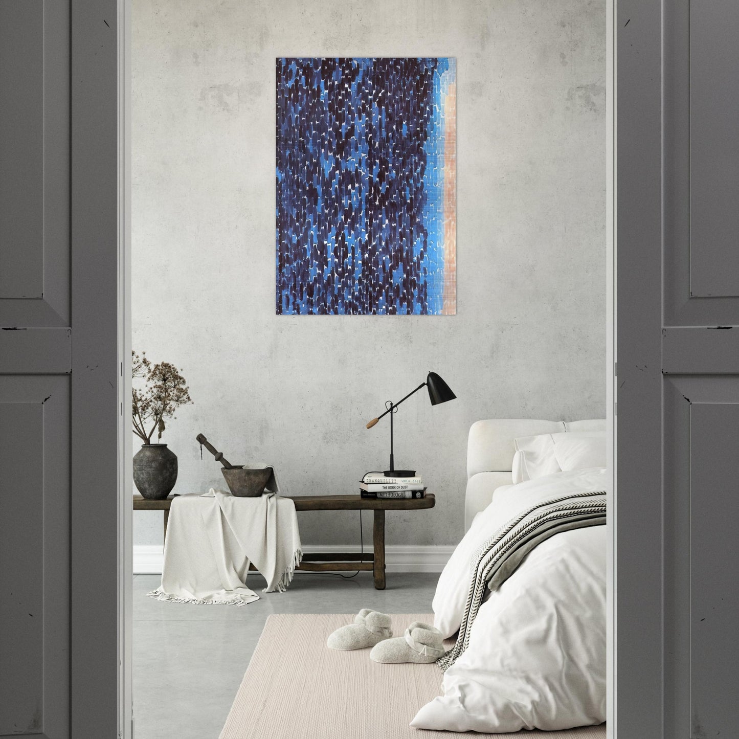 NEW GALAXY 1970 - Alma Woodsey Thomas Brushed Aluminum Print - 70x100 cm / 28x40 inches | Alma Woodsey Thomas Aluminum Print | Alma Woodsey Thomas Prints