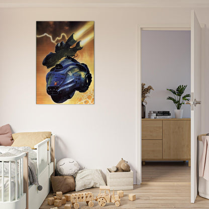 Chris Foss - Chris Foss Brushed Aluminum Print - 70x100 cm / 28x40 inches | Chris Foss Aluminum Print | Chris Foss Prints