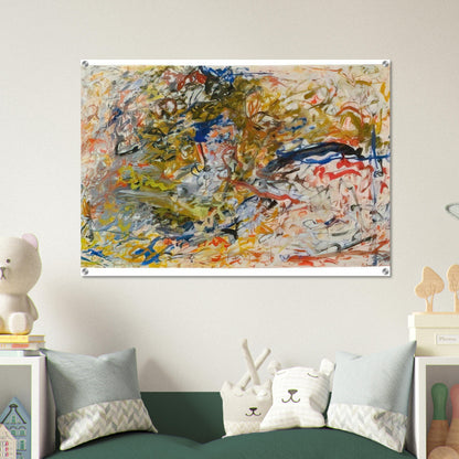 UNTITLED 1960 - Milton Resnick Acrylic Print - 70x100 cm / 28x40″ inches