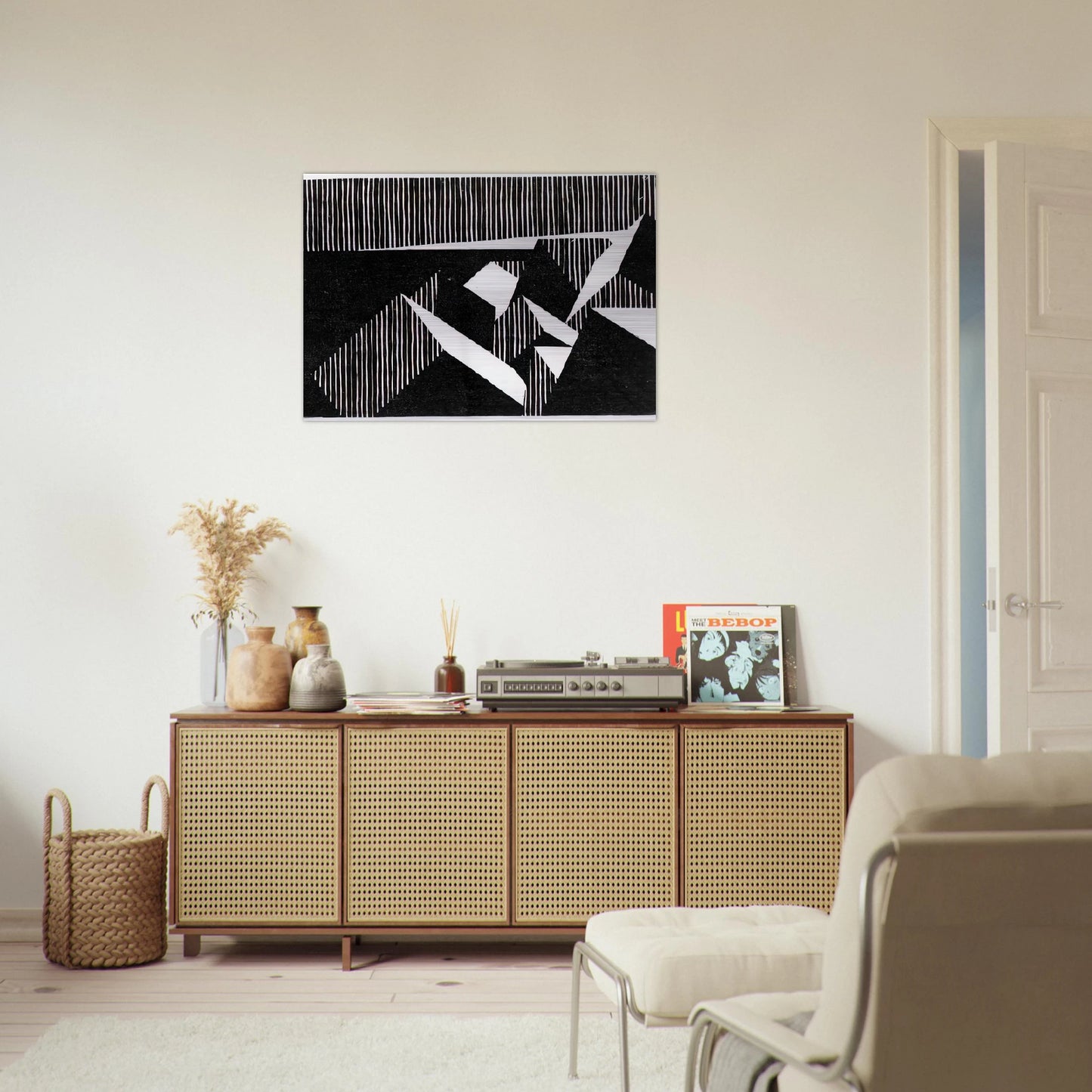 ESCHER (8) - MC Escher Brushed Aluminum Print - 70x100 cm / 28x40 inches | MC Escher Aluminum Print | MC Escher Prints