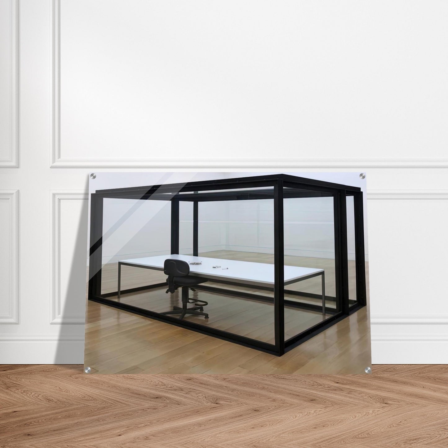 THE ACQUIRED INABILITY TO ESCAPE 1991 - Damien Hirst Acrylic Print - 70x100 cm / 28x40″ inches