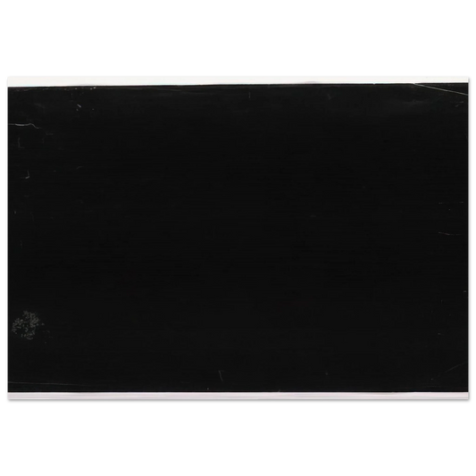 Black - Ellsworth Kelly Brushed Aluminum Print - 70x100 cm / 28x40 inches | Ellsworth Kelly Aluminum Print | Ellsworth Kelly Prints