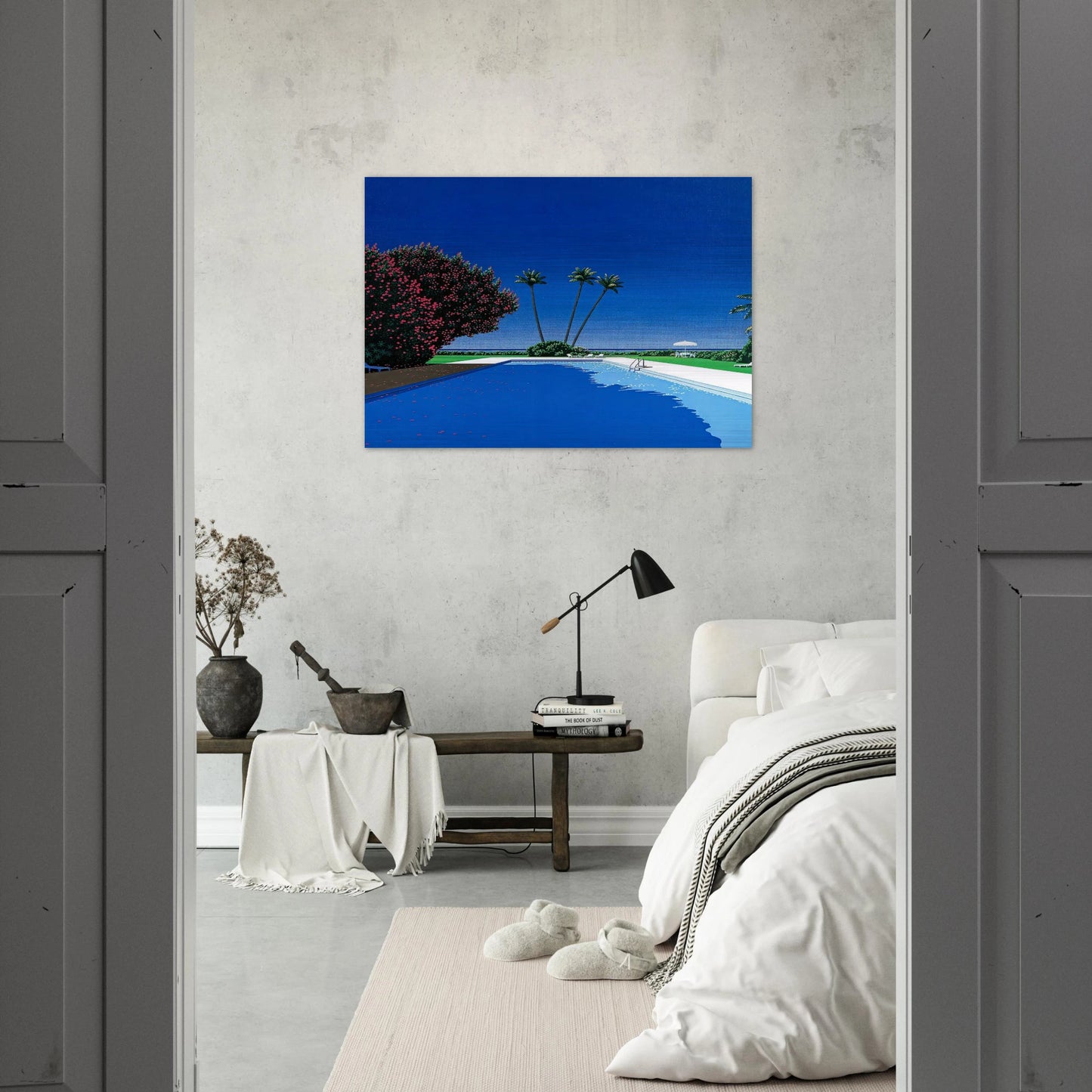 Time Goes By - Hiroshi Nagai Brushed Aluminum Print - 70x100 cm / 28x40 inches | Hiroshi Nagai Aluminum Print | Hiroshi Nagai Prints