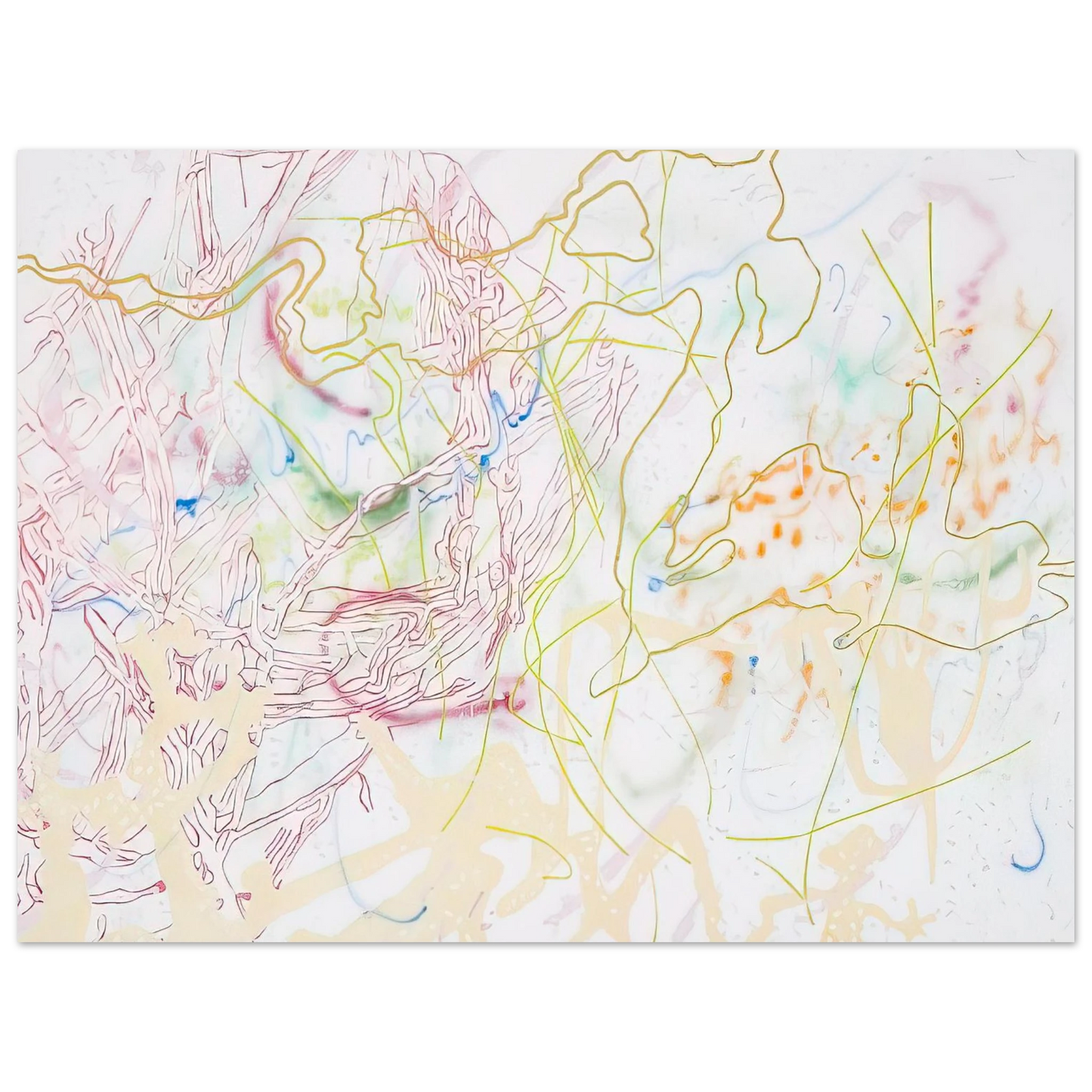 Nancy Graves - POLYTROPOS 1982  75x100 cm / 30x40inches Fine Art Poster