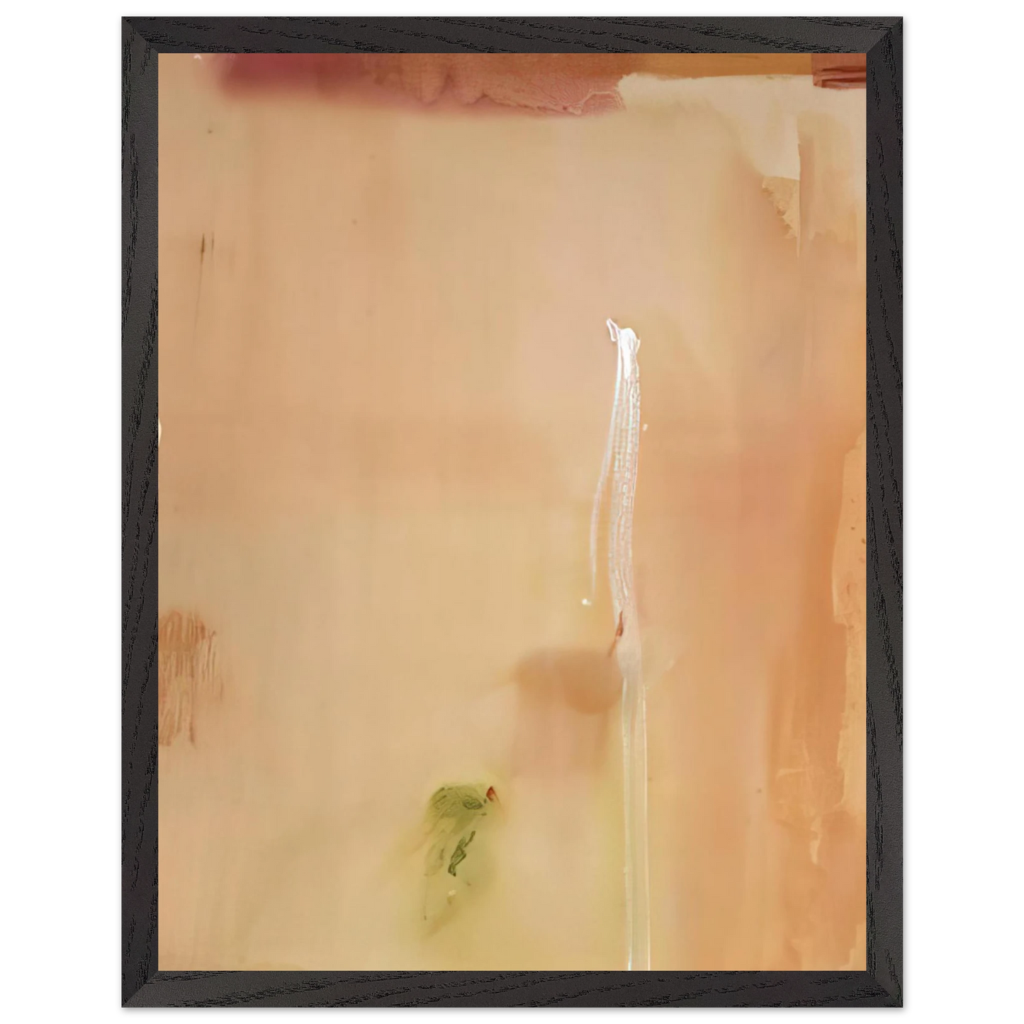 Helen Frankenthaler - Dawn Stroke - 1977 Wall art - A3 (29.7 x 42  cm) - Premium Wooden Framed Poster With Fine Art Paper-canvas - Black frame