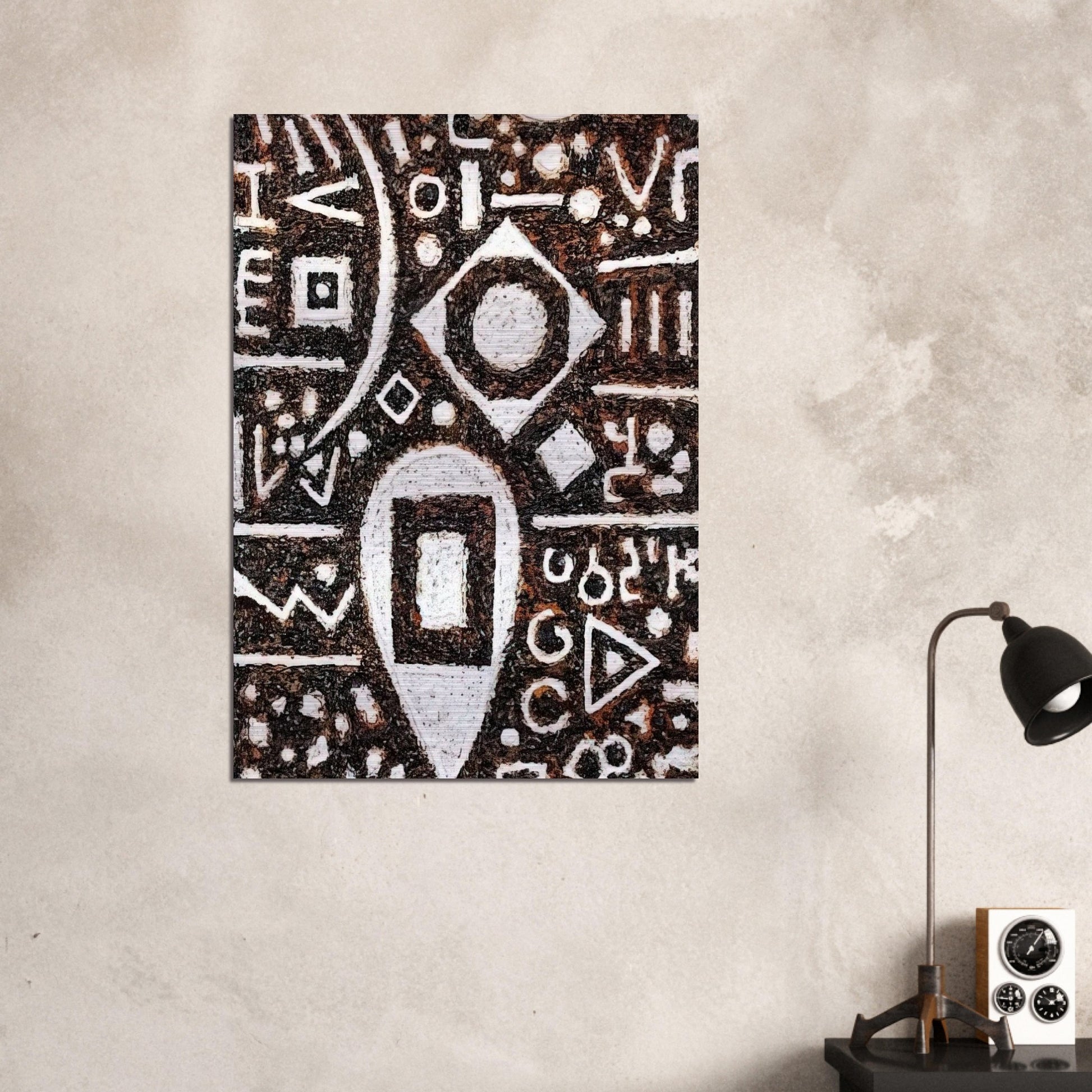 Inbalance of Time - Richard Pousette-Dart Brushed Aluminum Print - 70x100 cm / 28x40 inches | Richard Pousette-Dart Aluminum Print | Richard Pousette-Dart Prints