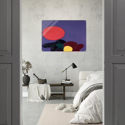 UNTITLED 1971 - Luis Feito Acrylic Print - 70x100 cm / 28x40″ inches