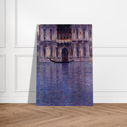 Palazzo Contarini 2 - claude monet Brushed Aluminum Print - 70x100 cm / 28x40 inches | claude monet Aluminum Print | claude monet Prints