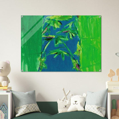Early Summer - 1980 - Walasse Ting Acrylic Print - 70x100 cm / 28x40″ inches