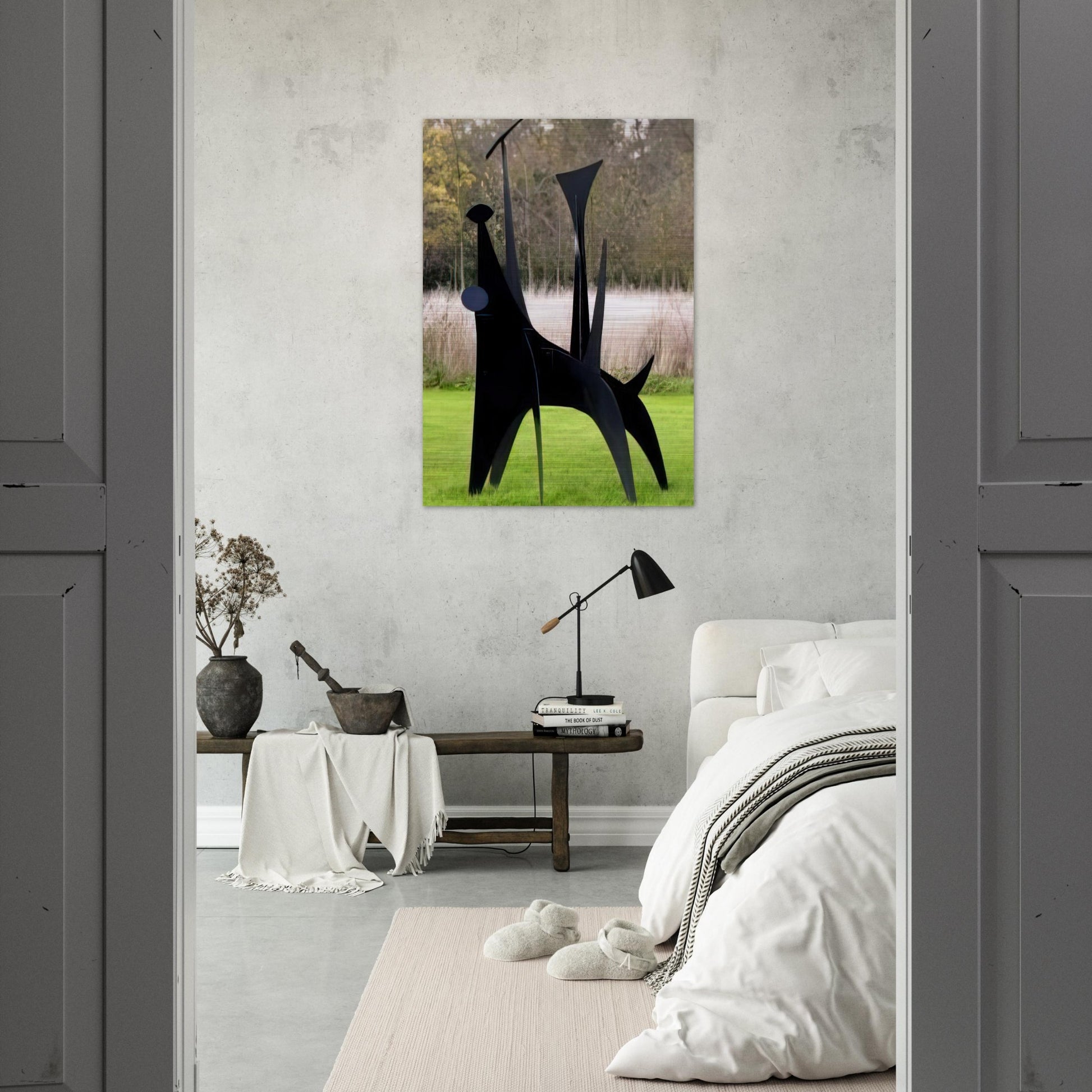 THE DOG - Alexander Calder Brushed Aluminum Print - 70x100 cm / 28x40 inches | Alexander Calder Aluminum Print | Alexander Calder Prints