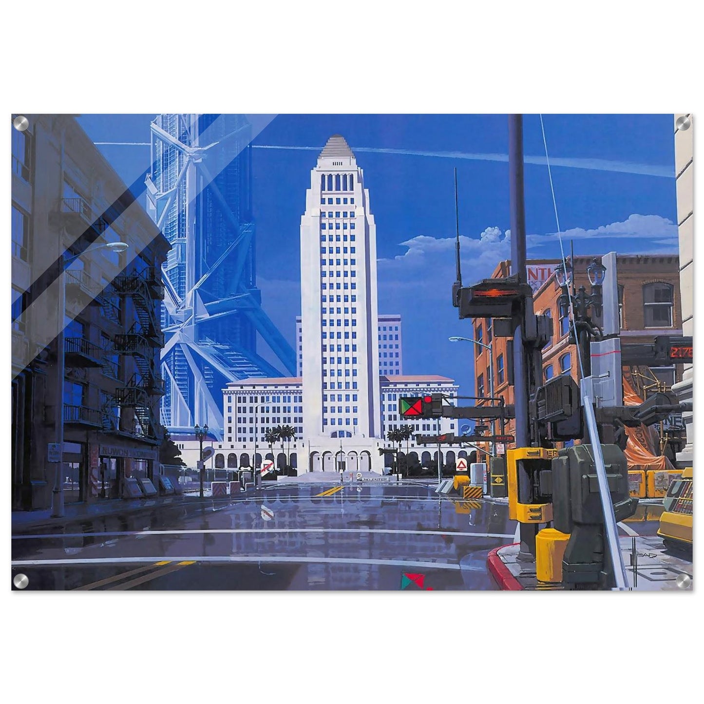 Syd Mead - Syd Mead Acrylic Print - 70x100 cm / 28x40″ inches | Syd Mead Wall Art | Syd Mead Prints