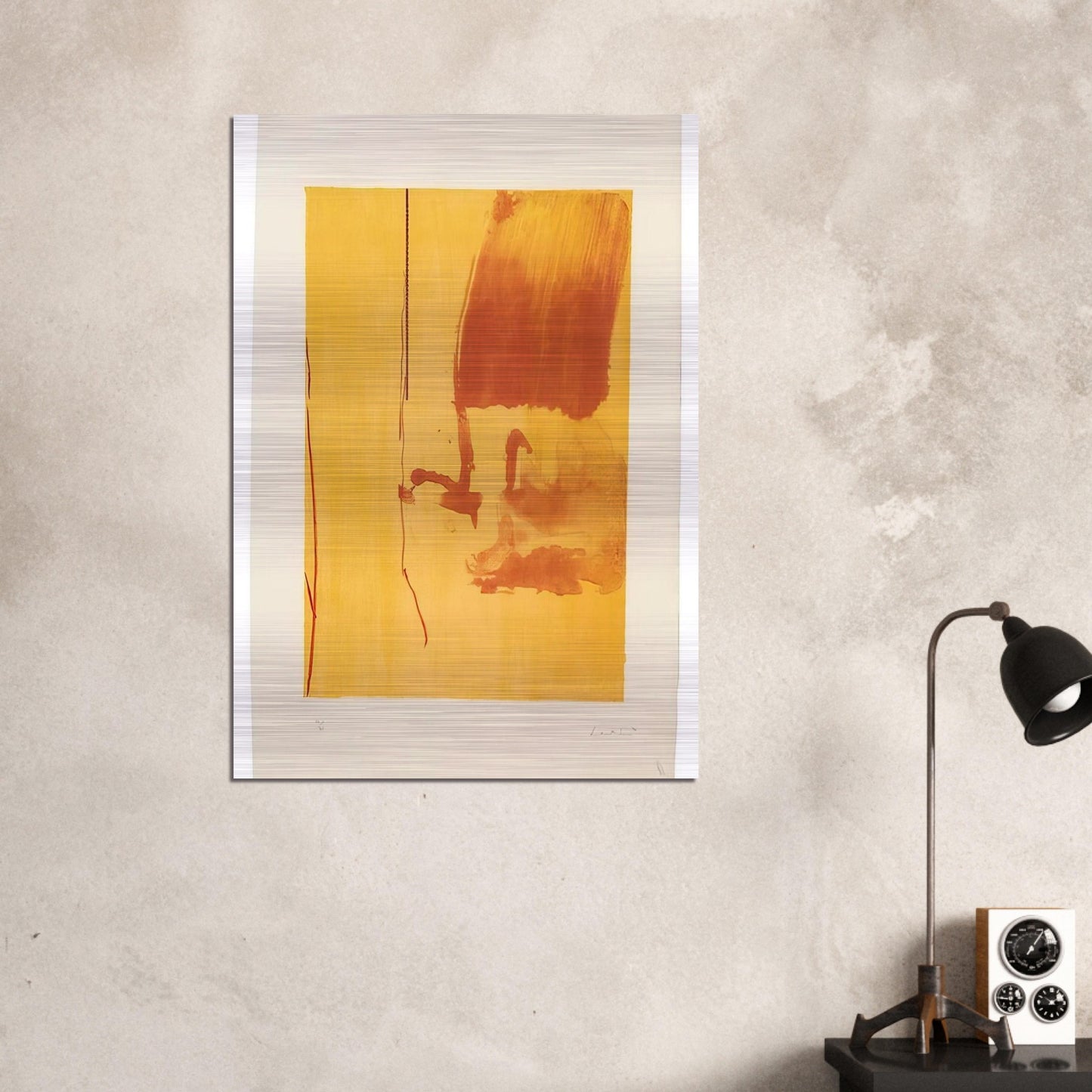 Harvest - 1976 - Helen Frankenthaler Brushed Aluminum Print - 70x100 cm / 28x40 inches | Helen Frankenthaler Aluminum Print | Helen Frankenthaler Prints