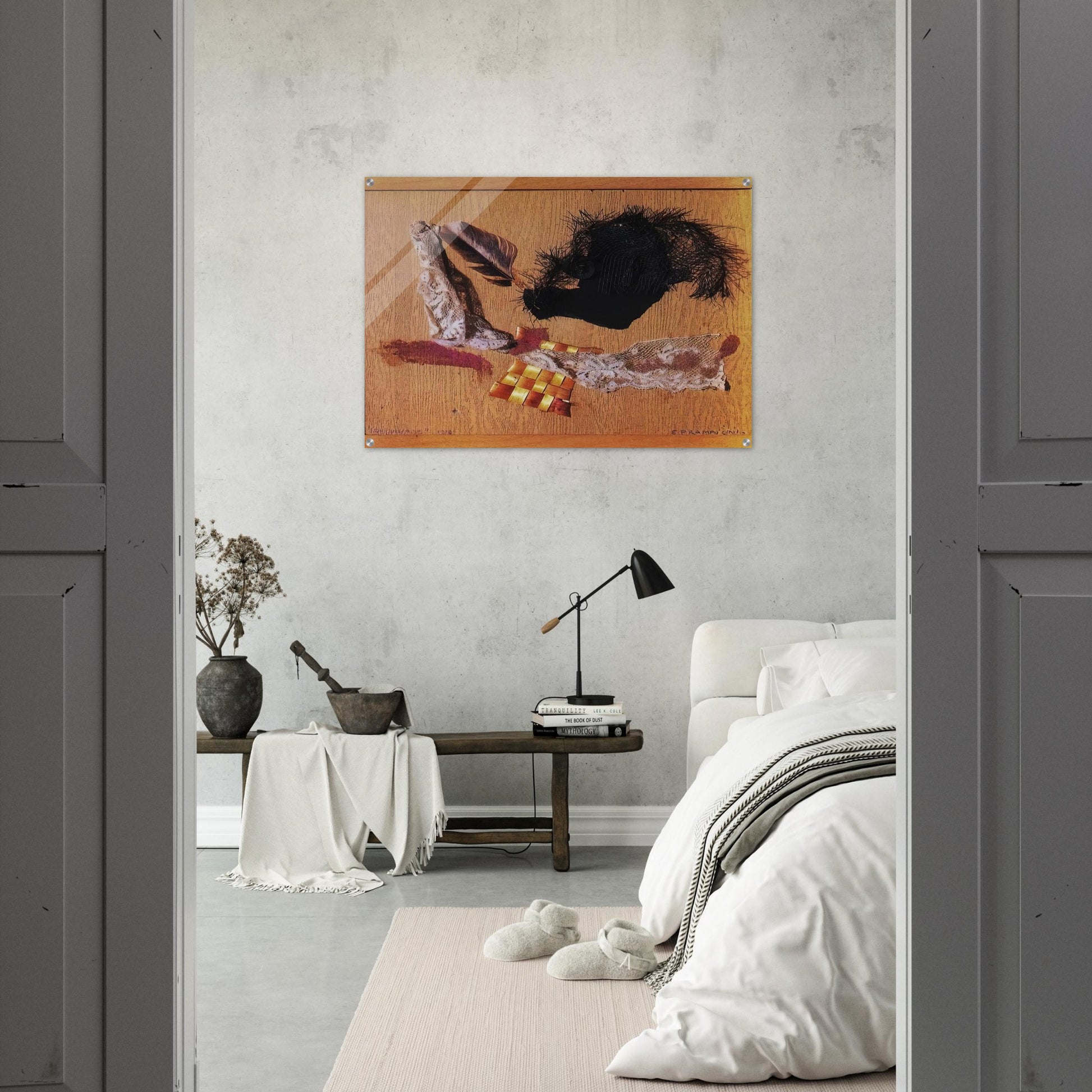 B GUINAGE 1918 - Enrico Prampolini Acrylic Print - 70x100 cm / 28x40″ inches