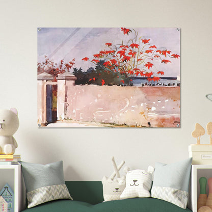 A WALL NASSAU - Winslow Homer Acrylic Print - 70x100 cm / 28x40″ inches | Winslow Homer Wall Art | Winslow Homer Prints