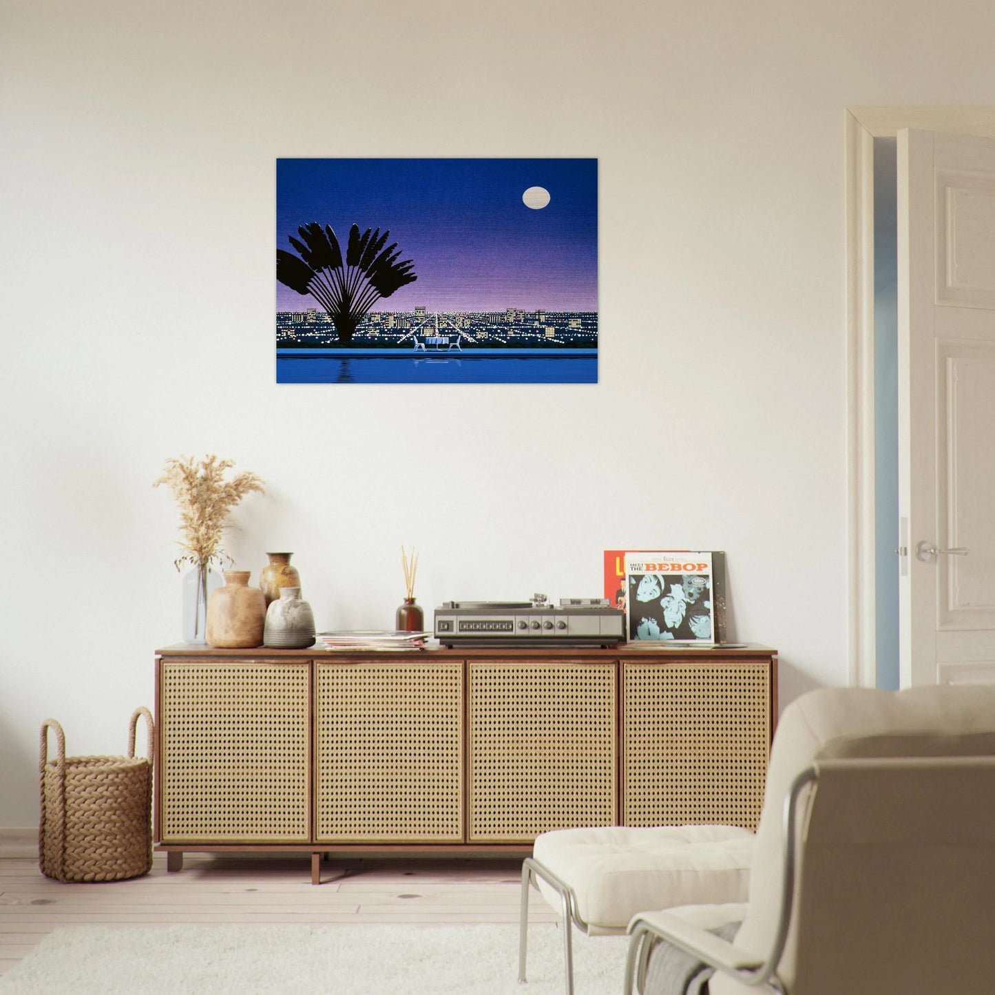 Onra - Nobody Has To Know - Hiroshi Nagai Brushed Aluminum Print - 70x100 cm / 28x40 inches | Hiroshi Nagai Aluminum Print | Hiroshi Nagai Prints