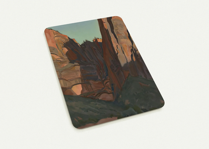 NOTCH IN THE WALL ZION NATIONAL PARK AUGUST 1933 1933 By Maynard Dixon Pack of 10 Post Cards | Maynard Dixon Post Cards | A6 (10.5 x 14.8 cm) - 4.1 x 5.8 inches
