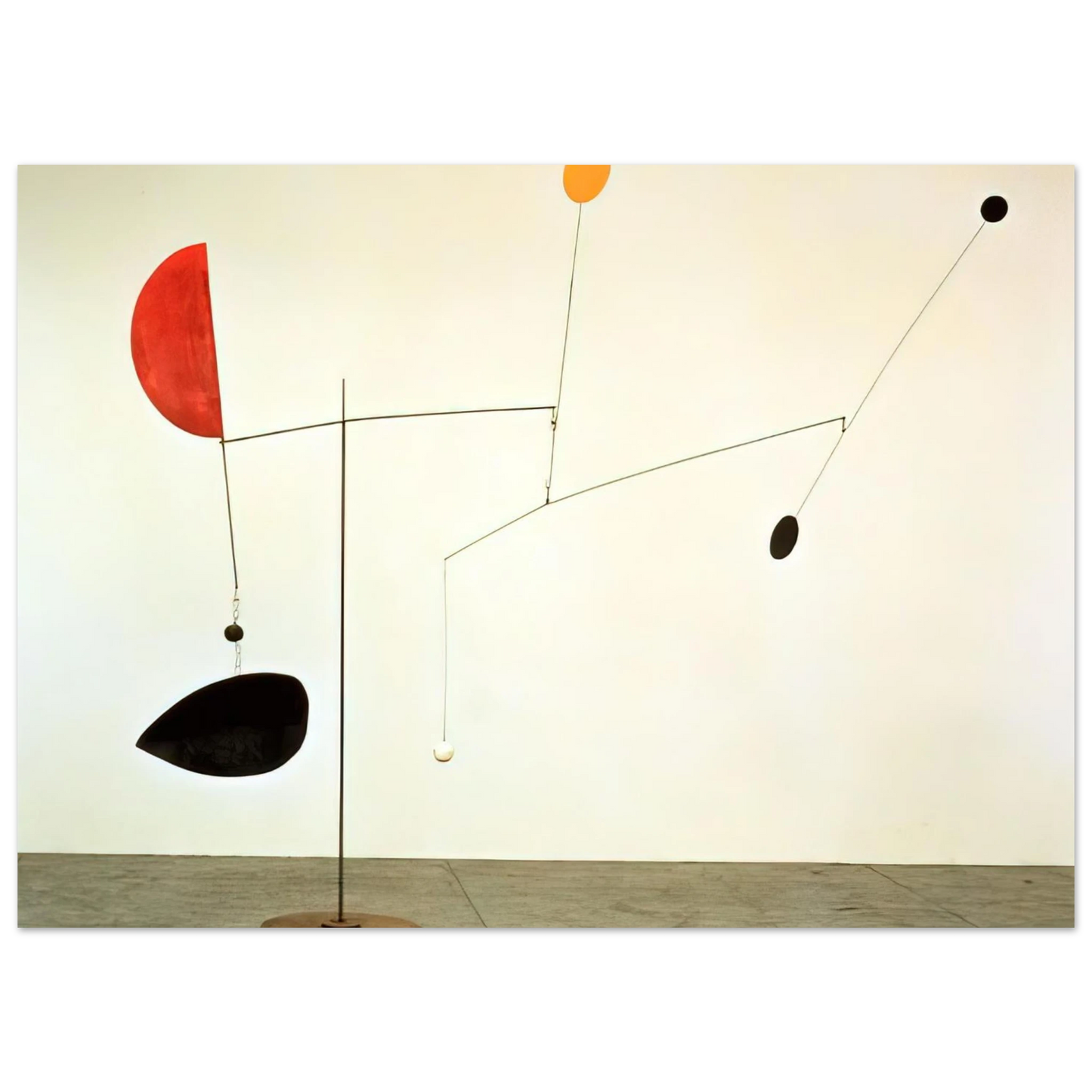 Alexander Calder - STEEL FISH 1934 Fine Art Poster