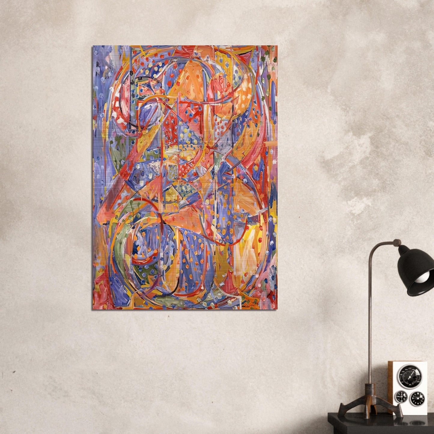0 THROUGH 9 - Jasper Johns Brushed Aluminum Print - 70x100 cm / 28x40 inches | Jasper Johns Aluminum Print | Jasper Johns Prints