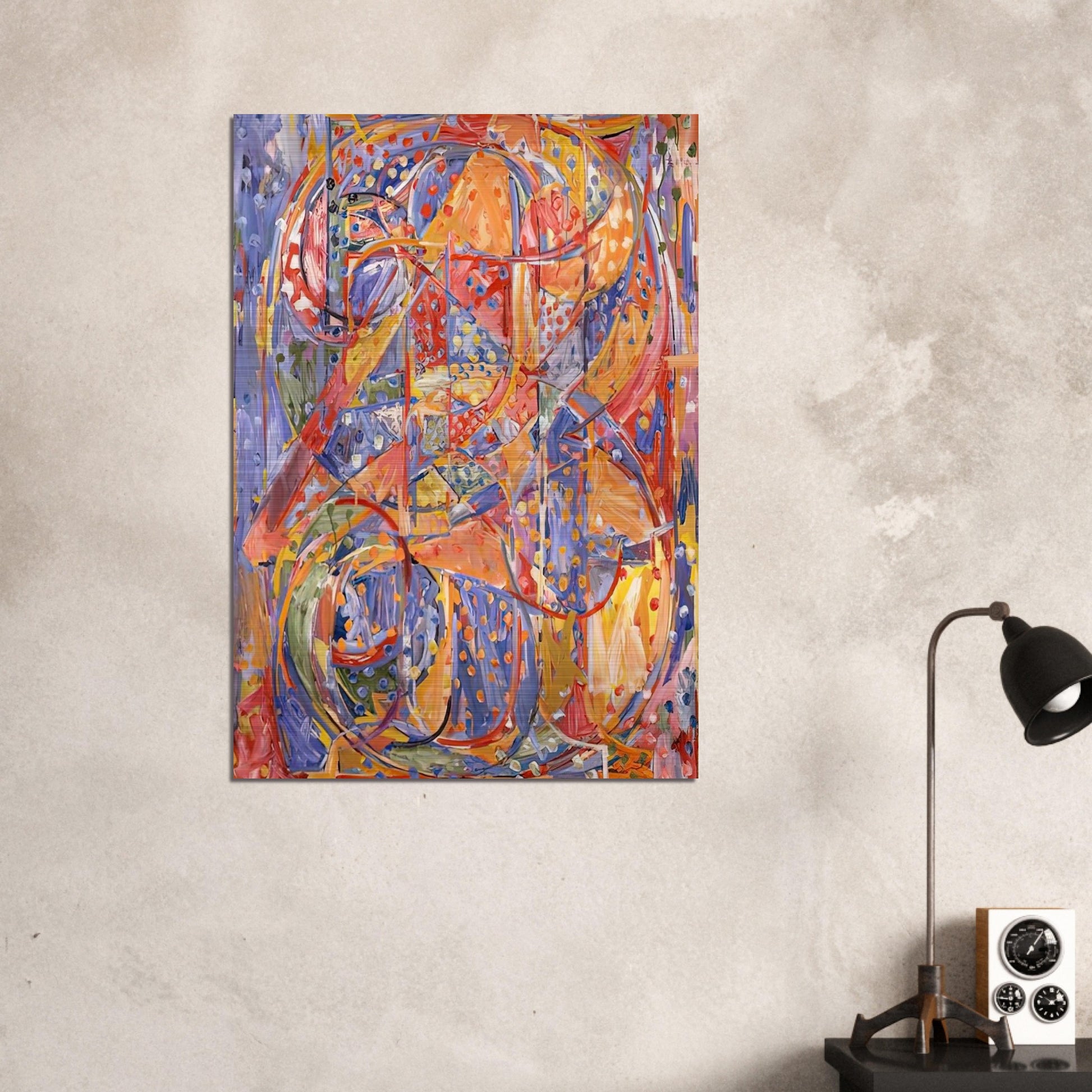 0 THROUGH 9 - Jasper Johns Brushed Aluminum Print - 70x100 cm / 28x40 inches | Jasper Johns Aluminum Print | Jasper Johns Prints
