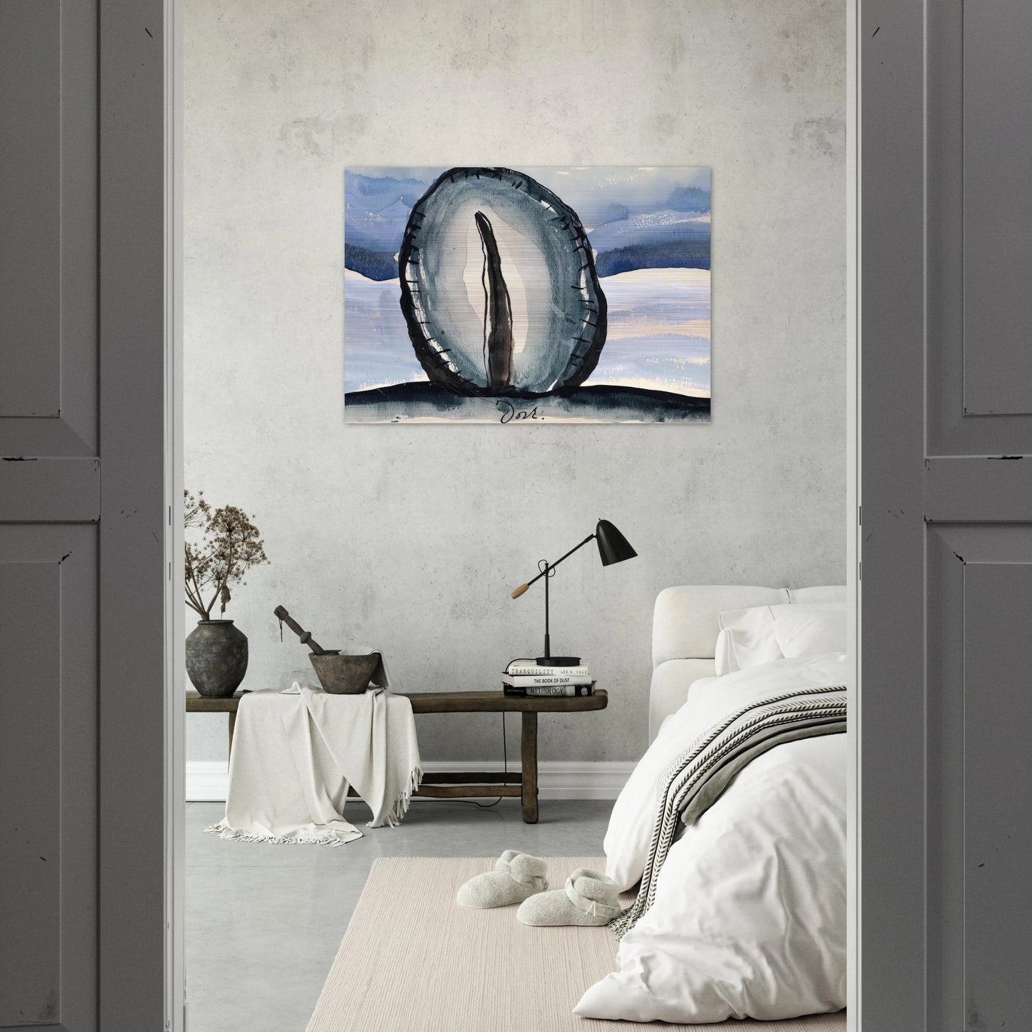 Tree - 1935 - Arthur Dove Brushed Aluminum Print - 70x100 cm / 28x40 inches | Arthur Dove Aluminum Print | Arthur Dove Prints