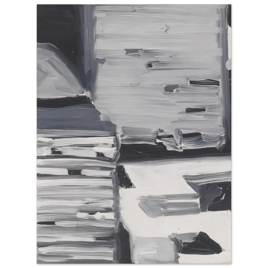 Gerhard Richter - TOWNSCAPE 1968 4  75x100 cm / 30x40inches Fine Art Poster