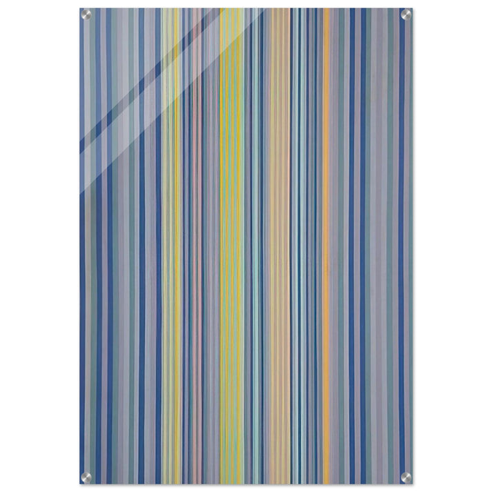Midnight Watch - 1976 - Gene Davis Acrylic Print - 70x100 cm / 28x40″ inches | Gene Davis Wall Art | Gene Davis Prints