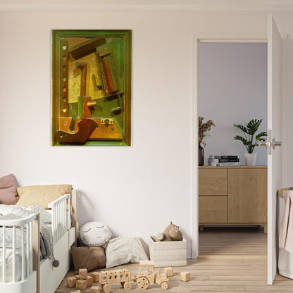Fruit of a Long Experience - Max Ernst Brushed Aluminum Print - 70x100 cm / 28x40 inches | Max Ernst Aluminum Print | Max Ernst Prints