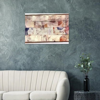 Water Surface - Sam Gilliam Brushed Aluminum Print - 70x100 cm / 28x40 inches | Sam Gilliam Aluminum Print | Sam Gilliam Prints