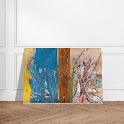 The Façade, 1954- - Helen Frankenthaler Brushed Aluminum Print - 70x100 cm / 28x40 inches | Helen Frankenthaler Aluminum Print | Helen Frankenthaler Prints