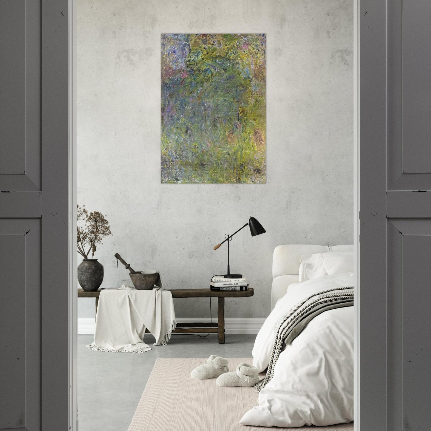 UNTITLED - Milton Resnick Brushed Aluminum Print - 70x100 cm / 28x40 inches | Milton Resnick Aluminum Print | Milton Resnick Prints