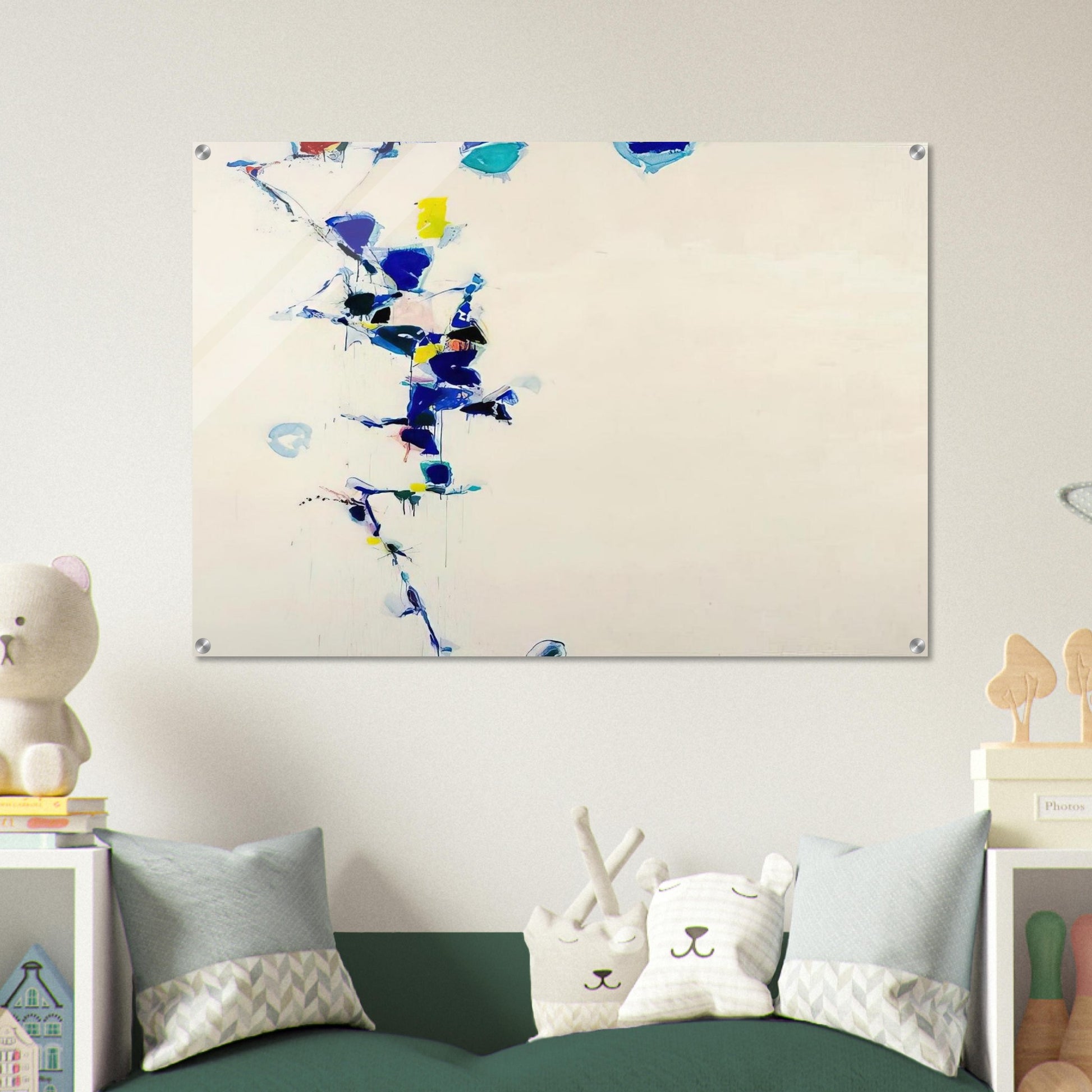 Toward Disappearance III - Sam Francis Acrylic Print - 70x100 cm / 28x40″ inches