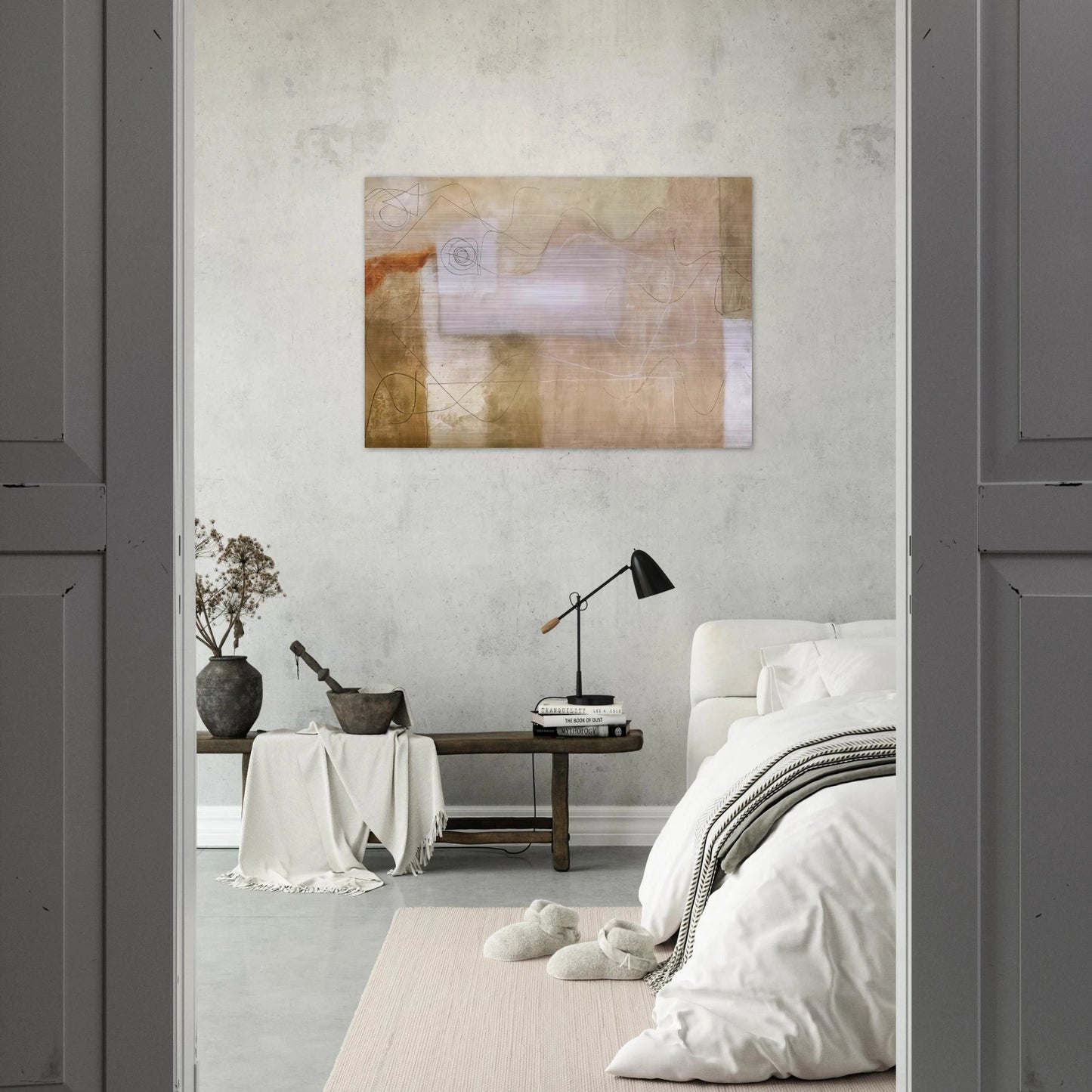 1932 painting - 1932 - Ben Nicholson Brushed Aluminum Print - 70x100 cm / 28x40 inches | Ben Nicholson Aluminum Print | Ben Nicholson Prints