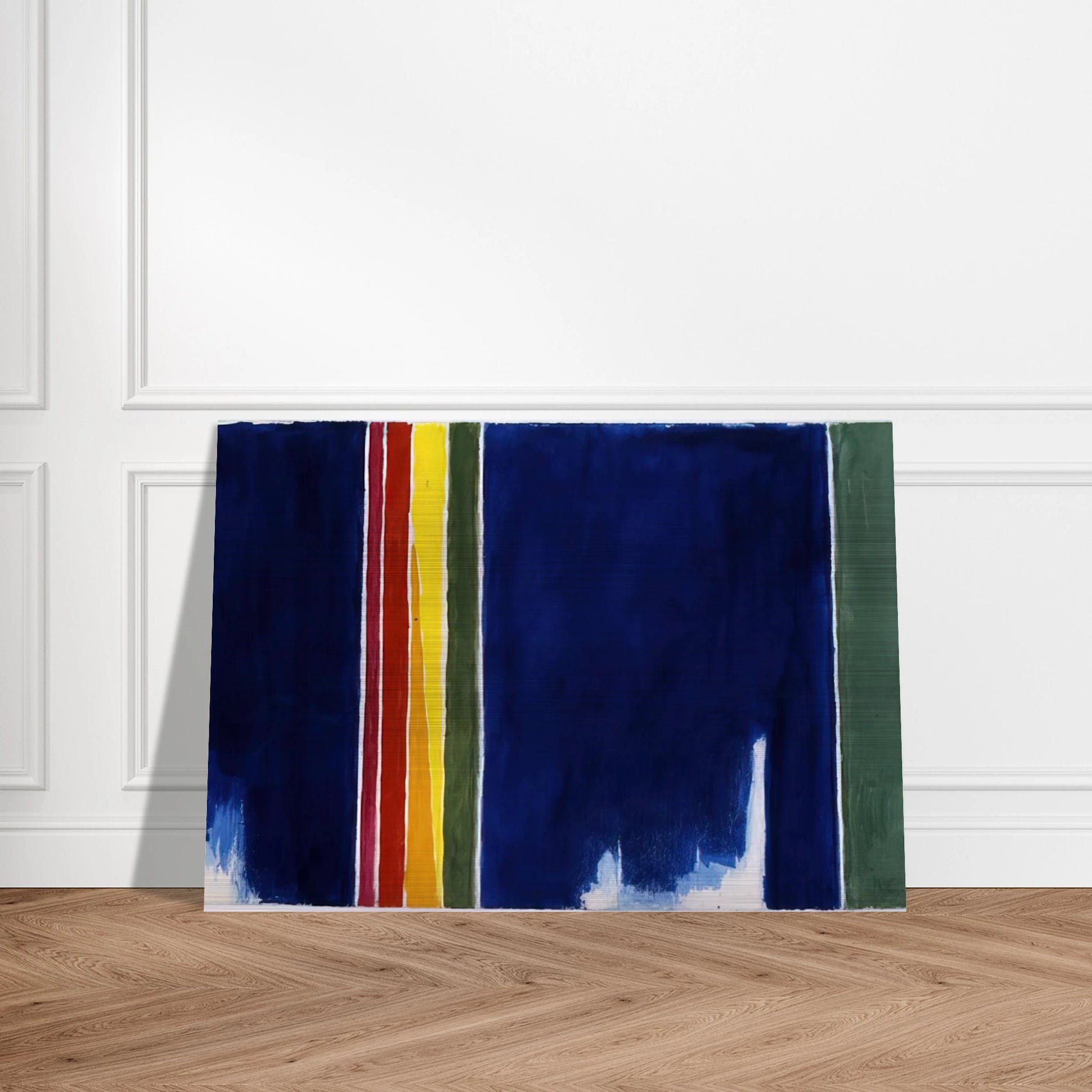 ATMOSPHERIC EFFECTS I 1970 - Alma Woodsey Thomas Brushed Aluminum Print - 70x100 cm / 28x40 inches | Alma Woodsey Thomas Aluminum Print | Alma Woodsey Thomas Prints