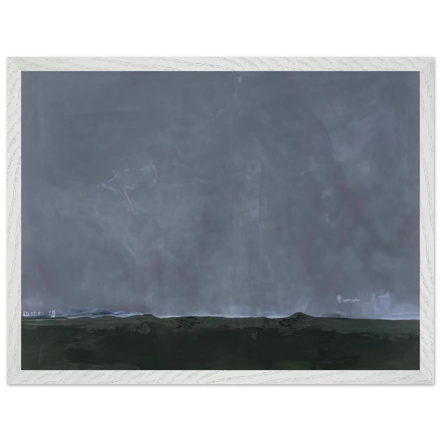 Helen Frankenthaler - Driving East, 2002- Wall Art - 21x29.7 cm / 8x12" - Premium Wooden Framed Poster With Fine Art Paper-canvas - White frame