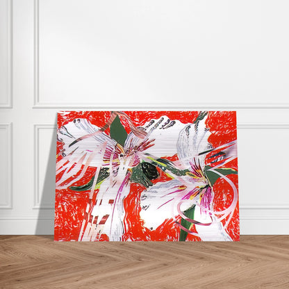 Sister Shrieks - James Rosenquist Brushed Aluminum Print - 70x100 cm / 28x40 inches | James Rosenquist Aluminum Print | James Rosenquist Prints