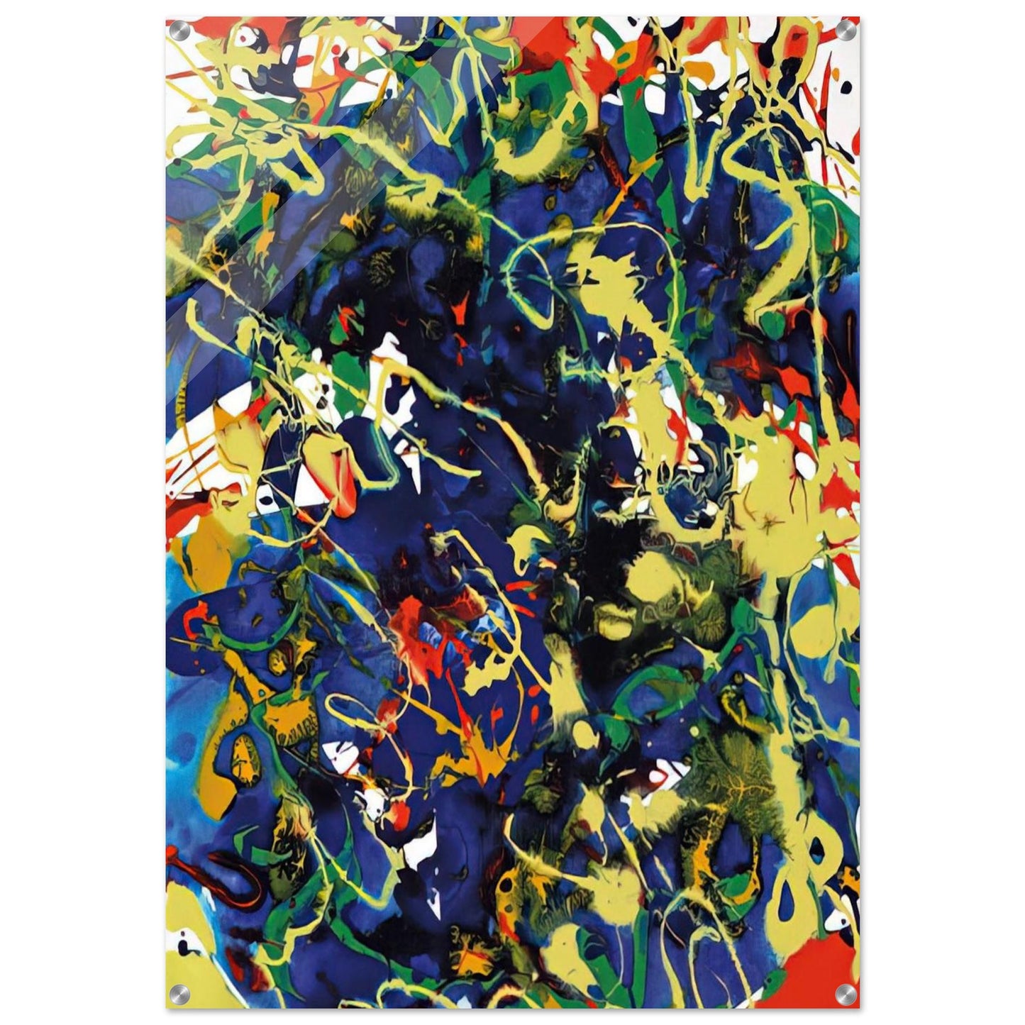 Untitled  SFP94-63  SFF 1737  - Sam Francis Acrylic Print - 70x100 cm / 28x40″ inches