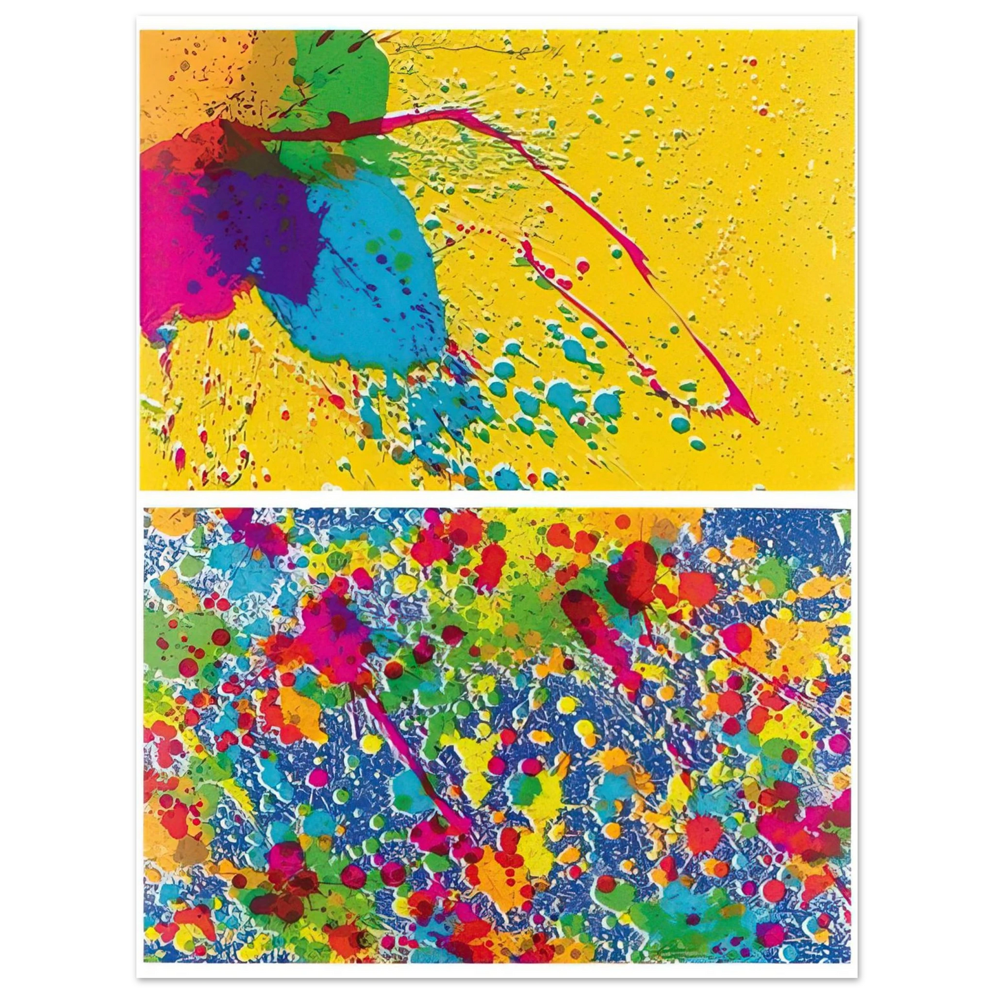 Walasse Ting - Morning Series - 1974  75x100 cm / 30x40inches Fine Art Poster