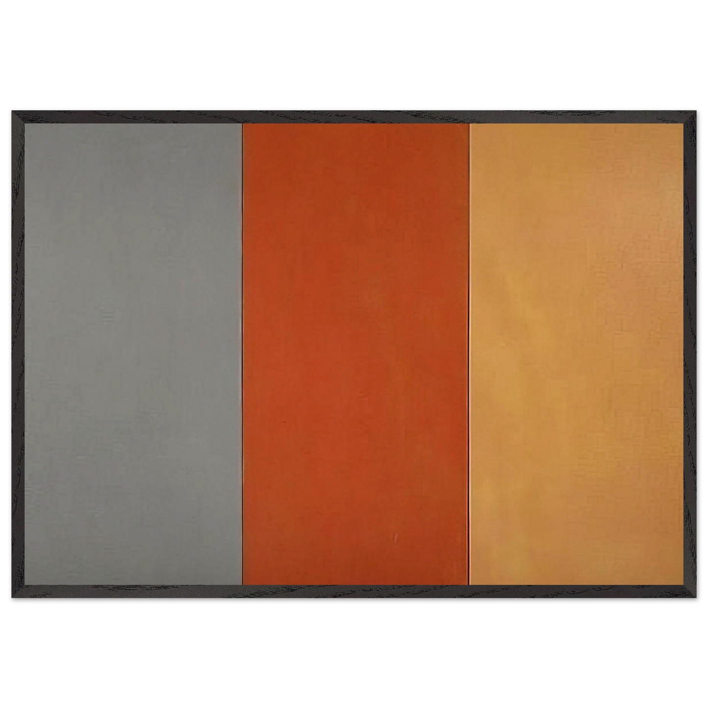 For Pearl - 1970 - Brice Marden 70x100 cm / 28x40 inches Framed Art Print – Black Wooden Frame