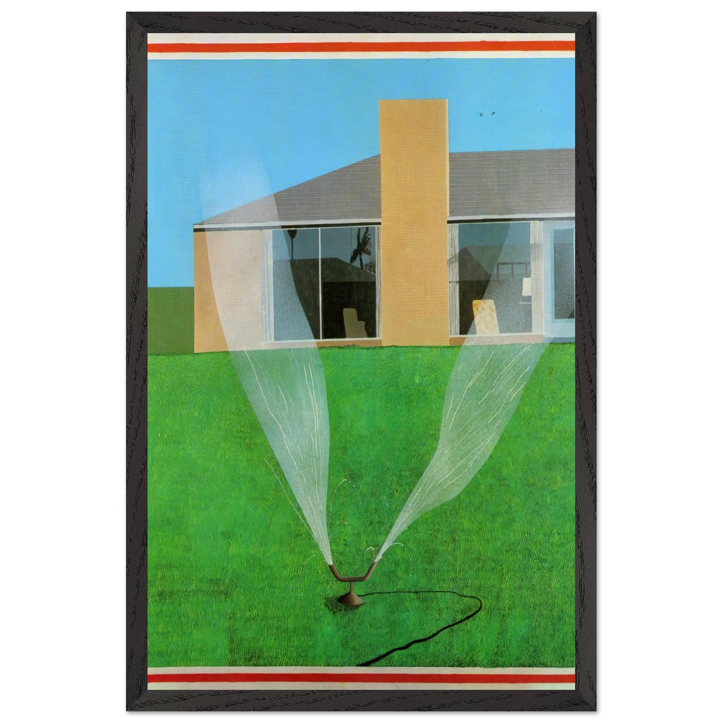 David Hockney - David Hockney Wall art - 30x45 cm / 12x18 inches - Fine Art Poster-canvas - -