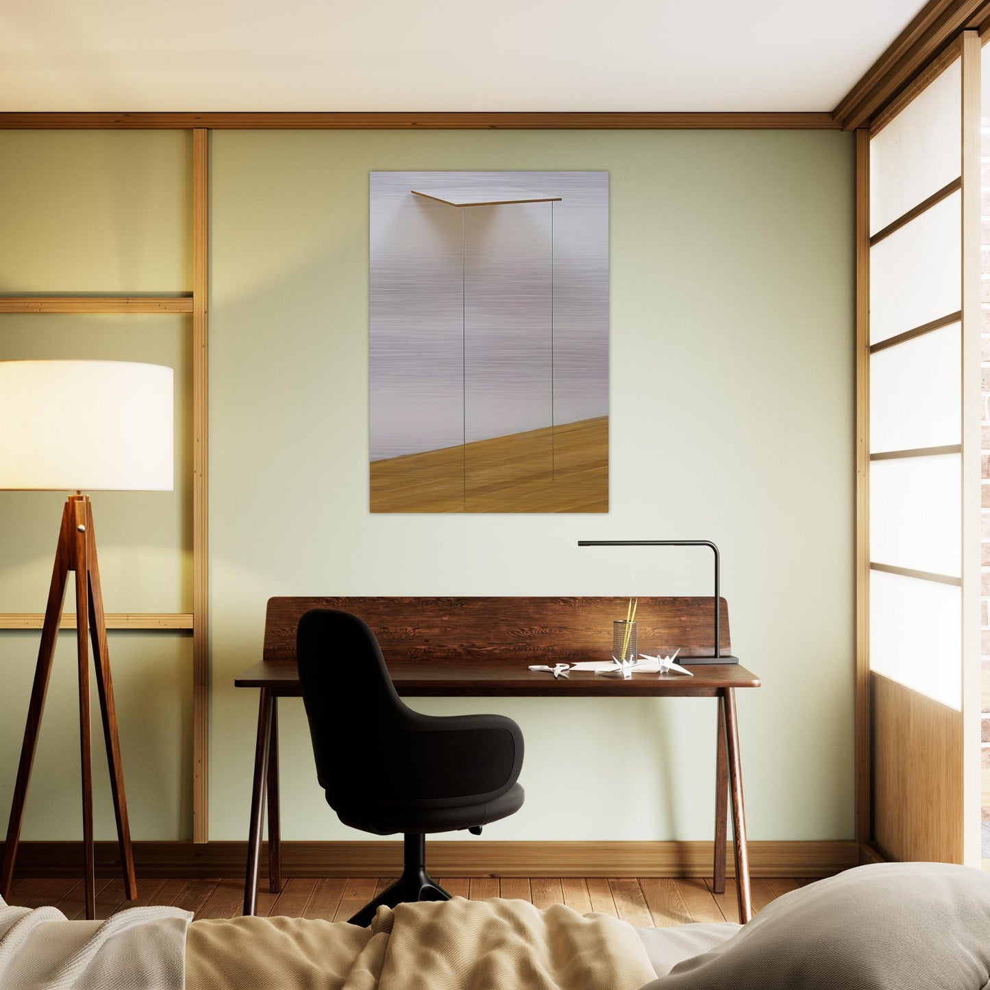 Pace - Robert Ryman Brushed Aluminum Print - 70x100 cm / 28x40 inches | Robert Ryman Aluminum Print | Robert Ryman Prints