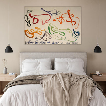 # 9 - 1963 - William Saroyan Art Prints - 100x150 cm / 40x60″ inches | William Saroyan Poster | William Saroyan Prints